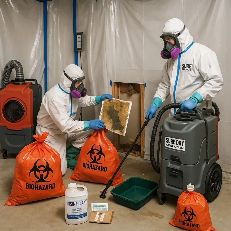Contaminated Water Handling Protocols process in Stanhope, NJ
